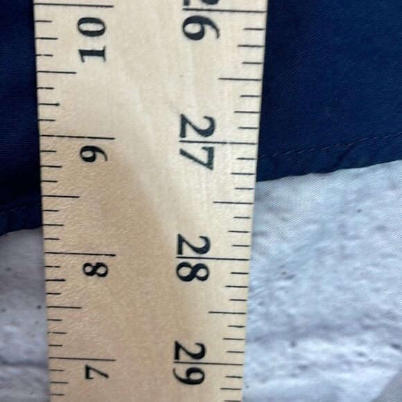 JM Collection Woman Boho V Neck Front Button Closure Navy with Gold detail 3X - Picture 8 of 8